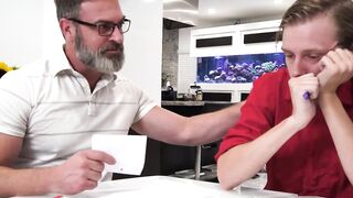 My lustful stepdaddy Kristofer Weston injects his girthy shaft into my ass