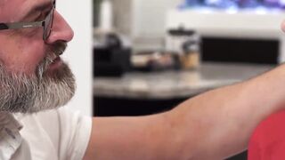 My lustful stepdaddy Kristofer Weston injects his girthy shaft into my ass