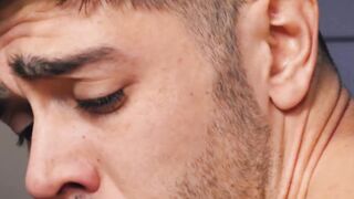 Jock Nico Coopa jerked himself to a creamy wad while Hunk Cameron Neutron rammed his