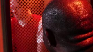 Lustful Matthew Steel gets punished in the ass by priest Matthew Steels big black coc