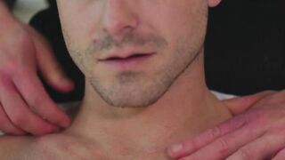 Handsome Devin Franco relives his stress by having a sexual massage with a hot cowork