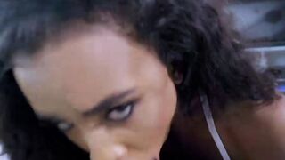 Bubble butt receiving big dick in POV