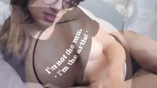 Real ANAL Orgasm Beautiful Busty Girl