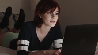 Beautiful ginger MILF queen Ava fucked