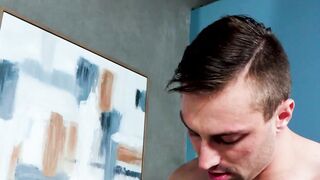 Handsome man Kian Kane bends over for a hardcore anal pentration