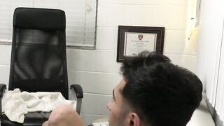 Sharing oriental big dick on therapy session