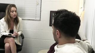 Sharing oriental big dick on therapy session