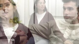 Sharing oriental big dick on therapy session