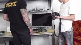 Blonde perp Ander Wolfson experienced a hard ass pounding from a muscular officer