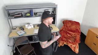 Blonde perp Ander Wolfson experienced a hard ass pounding from a muscular officer