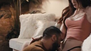 Trans stepdaughter bareback fucks her Fat stepdad