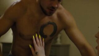 Skinny Tgirl Izzy Wilde barebacked by Dante Colle Hoe 2