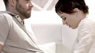 Hunk hottie Seth Gamble could not resist the temptation of fucking attractive Olive G