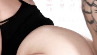 Blonde Lila Lovely seduced me to fuck her voluptuous and chubby physique