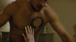 Blonde Tbabe Izzy Wilde barebacked by Dante Colle