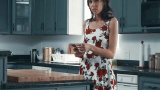 I cleaned brunette Lexi Foxys nice twat first before slamming my dick into it