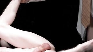 Twink DILF bareback fucks teen Gays tight asshole