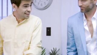 Extremely adorable Sarah Vandella rides Lucky Faes awesome boner