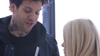 Cougar slut India Summers bald pussy gets stuffed by a rock hard penis