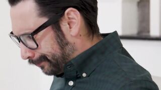 Long haired hottie Lucas frost delivers his throbbing package to my wet twat