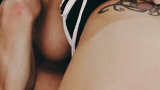 My huge cock expelled hot cum after stunning MILF Syren De Mer fucks me wild