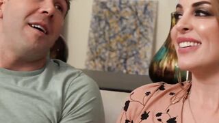Cock sucker MILF Crystal Taylor bends down so I can fuck her hard and deep