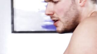 Curly haired ebony Crystal Rush receives hard fucking from a white meaty cock