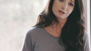 This lovely MILF Silvia Saige devoured my dick before I plowed her vag nice and fast