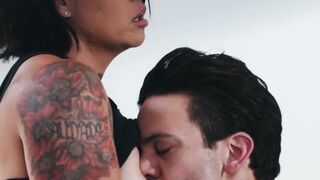 Excessively horny Dana Vespoli gets her vag conquered by a mighty dick