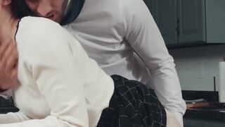 Hung Damon Dice rims my big ass before cleaning my vag with his wet mouth