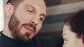 Bearded hottie Quinton James took his time to wildly hammer the MILFs hungry cunt