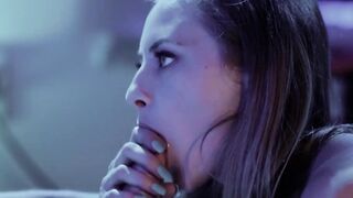 Petite teen Kyler Quinn is dripping wet while riding this hard cock