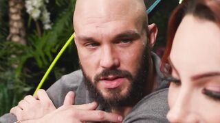 Super hot TS camper ass pounded in the jungle