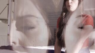 Naughty stepmom Jennifer White shares her stepsons wife Spencer Bradley with him