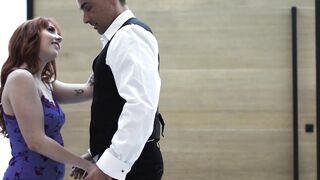 Stepdaughter Arietta Adams is so proud of her stepdad that she fucks him