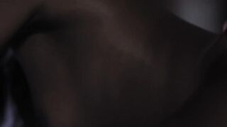Athleric Ebony Ana Foxxx services my cock and squeezes every drop of cum