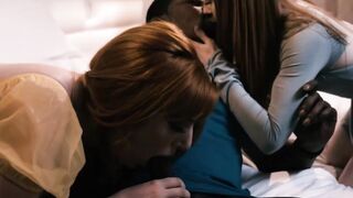 MILF Lauren Phillips and stepdaughter Madi Collins share Isiah Maxwells BBC