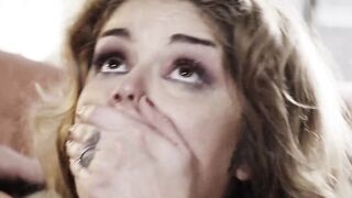 Tattooed brunette Vanessa Vega bounced off a massive dick