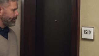 The twink boy was close to cumming in a bare fucking threesome with his uncle and dad