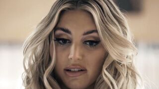 Thick Kayley Gunner bounces off a massive cock and tastes it like its candy