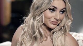 Thick Kayley Gunner bounces off a massive cock and tastes it like its candy