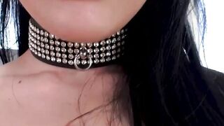 My hands are busy masturbating my huge cock while Katrina shoves pink dildo in my ass