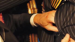 Lustful Excelsior worships shoes before getting banged by suited Manuel Scalco