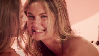 Shocking video: Famous Brazilian model is spotted kissing her best friend!