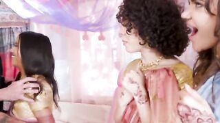 Indian bridal shower gets wild with hot bride to be