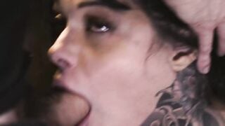 Thick babe X Wife Karen endures rough domination and sex from a masked thief