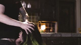 Thick babe X Wife Karen endures rough domination and sex from a masked thief