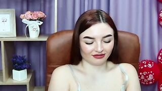 Busty redhead Eswatini amateur woman NicolPot posing in bra and tights on webcam