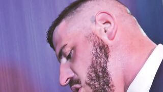 Muscular Javi Gray took a wild ass rimming and fucking by his boss David Cork