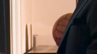 Sensual big uncut cock stroking by straight young Will Iden